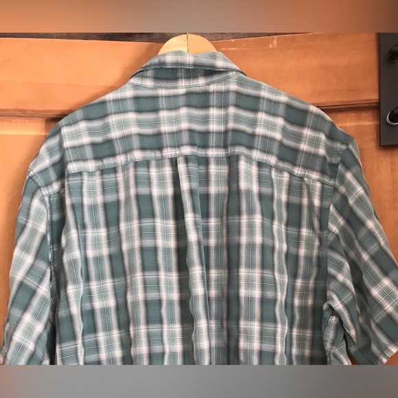 Columbia Omni-Shade Sun Protection Plaid Short Sleeve Shirt Size XXL 2TG - Picture 5 of 10